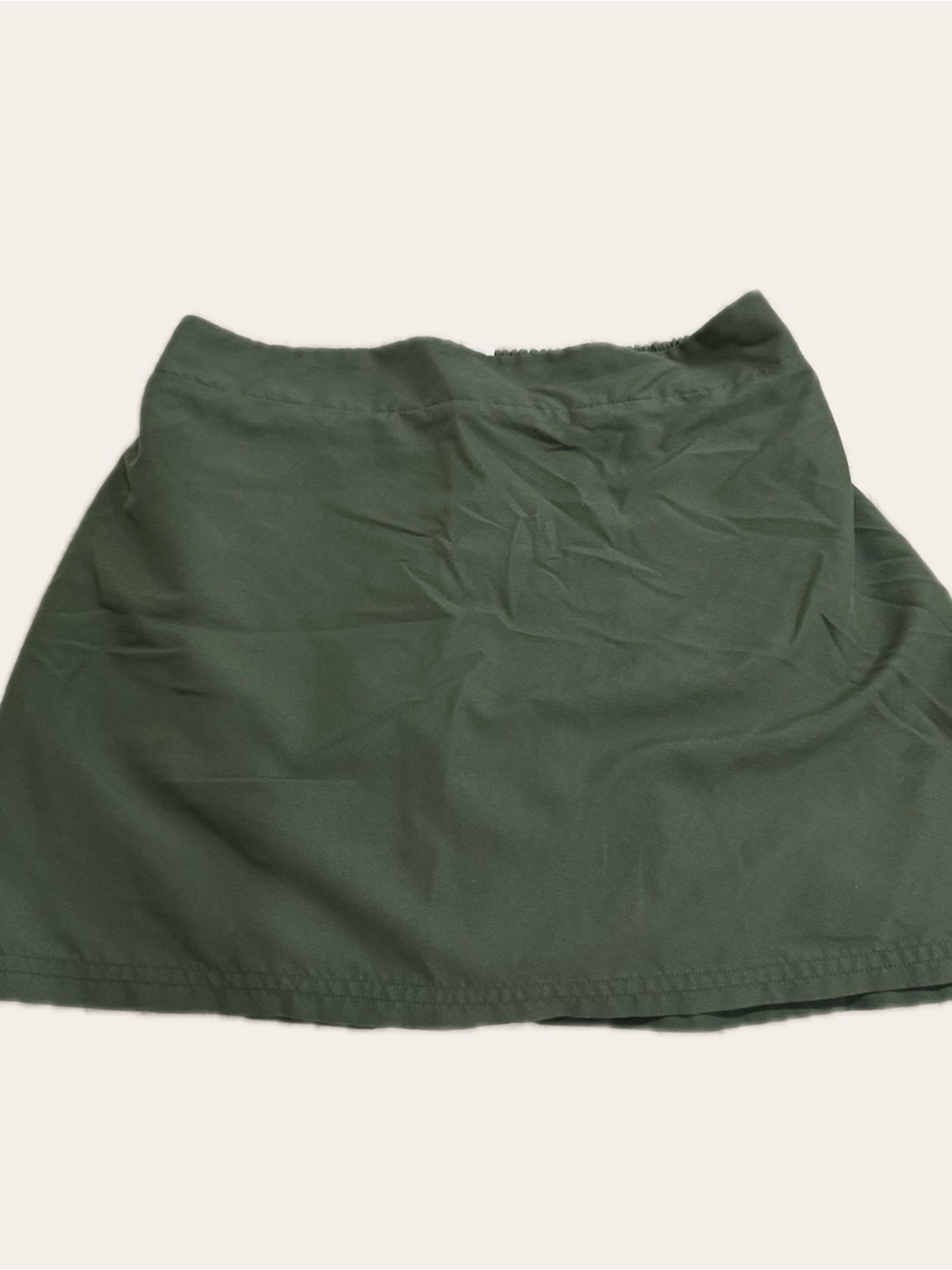 Casual Olive Green A-Line Women's swim suit bottom skirt